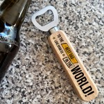 Best Dad Bottle Opener PERSONALISED Fathers Day Birthday