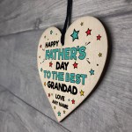 Best Grandad Gift For Fathers Day Personalised Wood Heart