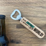 Best Uncle Personalised Bottle Opener Birthday Gift For Uncle