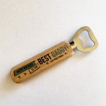 Personalised Birthday Gift For Daddy Wooden Bottle Opener Dad