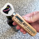 Best Grandad Personalised Bottle Opener Gift For Grandad Novelty
