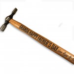 Engraved Hammer Tool Gift Personalised Grandad Granda