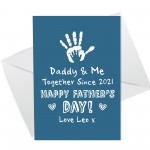 1st Fathers Day Card New Dad Card Fathers Day Card Baby Boy Girl
