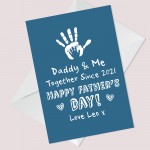 1st Fathers Day Card New Dad Card Fathers Day Card Baby Boy Girl