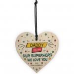 Fathers Day Birthday Gift For Daddy Personalised Superhero Gift