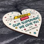 Fathers Day Birthday Gift For Daddy Personalised Superhero Gift