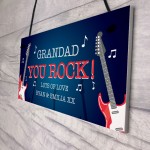 Quirky Grandad Gift For Fathers Day Birthday Personalised Plaque