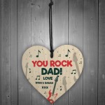 Novelty Gift For Dad Birthday Fathers Day YOU ROCK Personalised