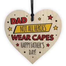 Dad Gifts For Fathers Day Heart Superhero Theme Gift For Dad