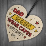 Dad Gifts For Fathers Day Heart Superhero Theme Gift For Dad