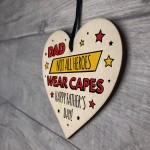Dad Gifts For Fathers Day Heart Superhero Theme Gift For Dad