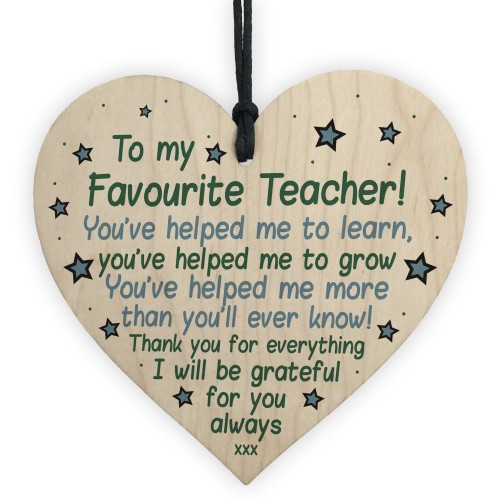 Teacher Gifts Poem Special Thank You Gift For Nursery Teacher