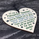 Teacher Gifts Poem Special Thank You Gift For Nursery Teacher