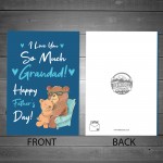 Happy Fathers Day Card For Grandad Him Father's Day Card 