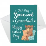 Special Grandad Card For Fathers Day Fathers Day Card Grandad