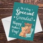Special Grandad Card For Fathers Day Fathers Day Card Grandad