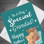 Special Grandad Card For Fathers Day Fathers Day Card Grandad