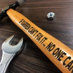 Funny Engraved Hammer Dad Grandad Uncle Gift Personalised