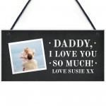 Personalised Photo Plaque Gift For Dad Personalised Fathers Day 