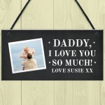 Personalised Photo Plaque Gift For Dad Personalised Fathers Day 