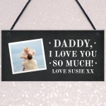 Personalised Photo Plaque Gift For Dad Personalised Fathers Day 