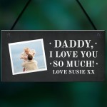 Personalised Photo Plaque Gift For Dad Personalised Fathers Day 