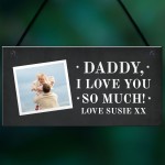 Personalised Photo Plaque Gift For Dad Personalised Fathers Day 