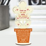 Personalised Teacher Gifts Poem Special Thank You Gift