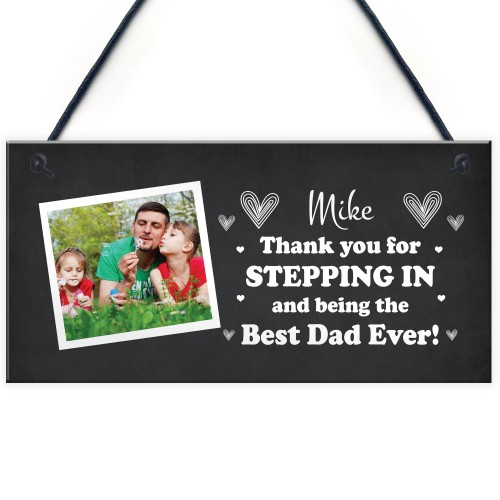 Personalised Dad Photo Gift Step Dad Gift For Fathers Day