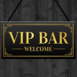 Welcome Vip Bar Signs For Home Bar Hanging Pub Decor Garden