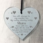 Mum Gifts For Birthday Engraved Heart Mum Poem Daughter Son