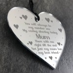 Mum Gifts For Birthday Engraved Heart Mum Poem Daughter Son