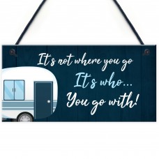 Caravan Sign Cute Hanging Door Sign For Home Caravan Accessories