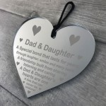 Dad And Daughter Gift For Fathers Day Birthday Gift For Dad Poem