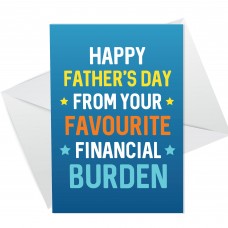 Novelty Card For Dad On Fathers Day A6 Card Fathers Day Funny