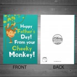 Funny Fathers Day Card For Dad Novelty Card From Daughter Son