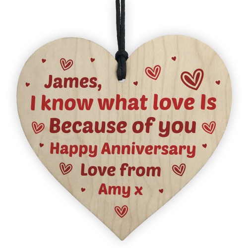 Personalised Anniversary Gift Novelty Husband Boyfriend Gift