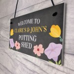 Personalised Potting Shed Sign Quirky Garden Sign Summerhouse