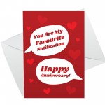 Anniversary Card For Boyfriend Girlfriend Husband Wife Novelty