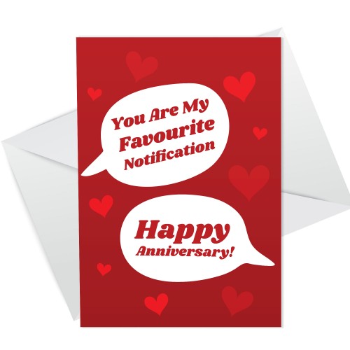 Anniversary Card For Boyfriend Girlfriend Husband Wife Novelty