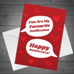 Anniversary Card For Boyfriend Girlfriend Husband Wife Novelty