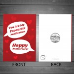 Anniversary Card For Boyfriend Girlfriend Husband Wife Novelty