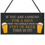 Novelty Bar Signs Hanging Door Wall Sign Home Bar Pub Plaque