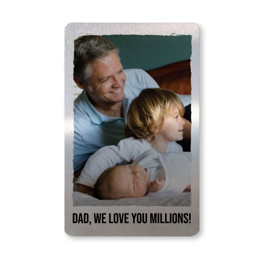 Dad Gifts Birthday Fathers Day Gift Personalised Wallet Insert