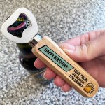 Novelty Birthday Gift For Men Women Wooden Bottle Opener