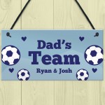 Novelty Dad Gift Football Team Gift Personalised Birthday