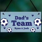 Novelty Dad Gift Football Team Gift Personalised Birthday