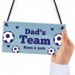 Novelty Dad Gift Football Team Gift Personalised Birthday