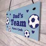 Novelty Dad Gift Football Team Gift Personalised Birthday