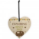 Caravan Sign Caravan Decor Hanging Door Sign Retirement Gift